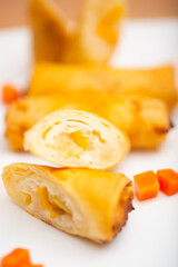 Plate of Dessert fritters