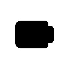 battery glyph icon