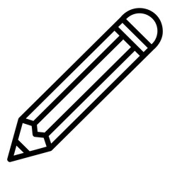 pencil line icon