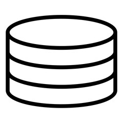 database line icon