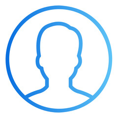 user gradient icon