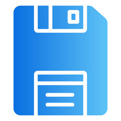 floppy disk gradient icon