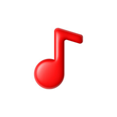 3d icon tone sound music play