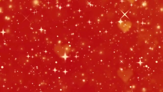 particles confetti float. red backgrounds abstract glitter animation romance love valentine concept