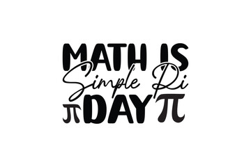 math is simple pi day SVG