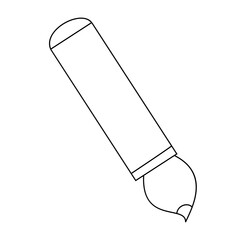 Paint brush stationery