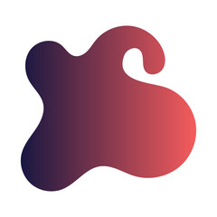 Abstract Gradient Shape Element