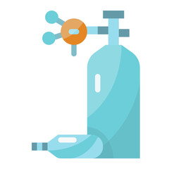 Co2 Tanks flat icon