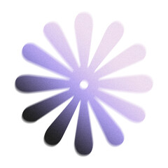 Gradients abstract shape with blur and noise texture