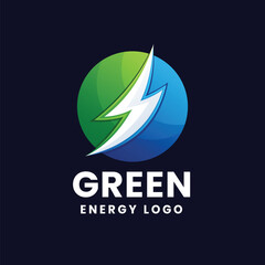 Green Energy Logo Icon Template