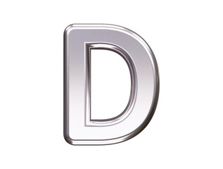 Alphabet text effect vector element transparent 