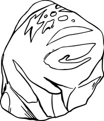 Stone sketch art