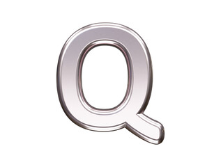 Alphabet text effect vector element transparent 