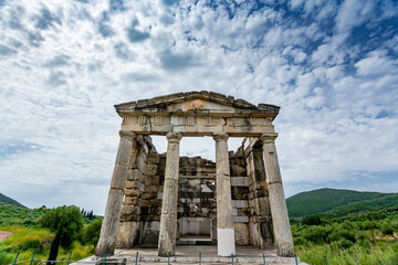 Messene, Greece. The Heroon Mausoelum
