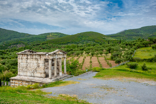 Messene, Greece. The Heroon Mausoelum