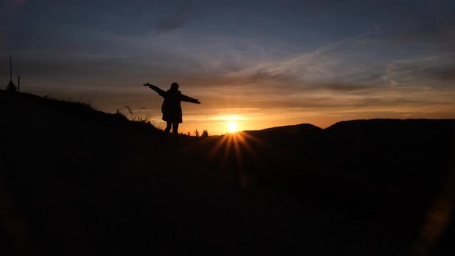 Stunning Sunset Girl , Villard de lans (Vercors,France)