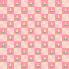 seamless pattern with Check Pattern, vector pattern.