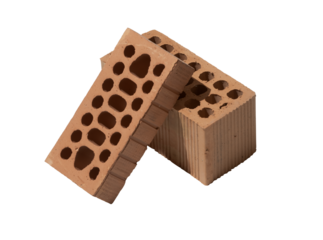 Clay bricks for construction industry