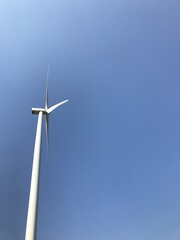wind turbine against sky