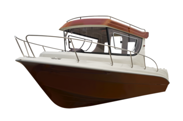 Motor boat for the rest