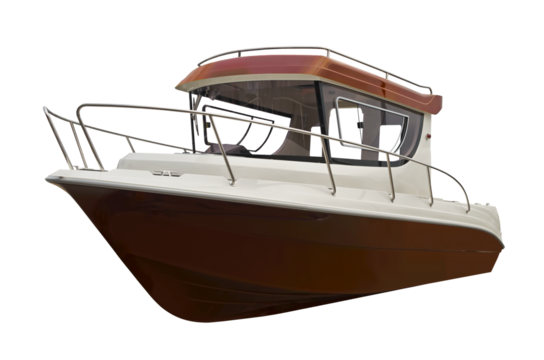 Motor boat for the rest