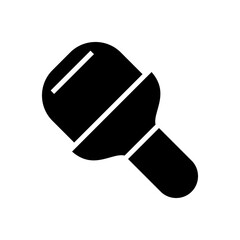 brush icon or logo isolated sign symbol vector illustration - high quality black style vector icons
