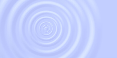 Abstract light water drops spiral background in light purple colors, circles volume 3d effect