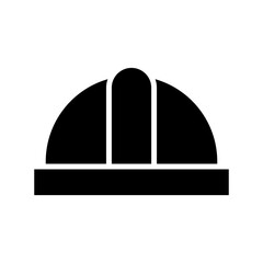 hard hat icon or logo isolated sign symbol vector illustration - high quality black style vector icons
