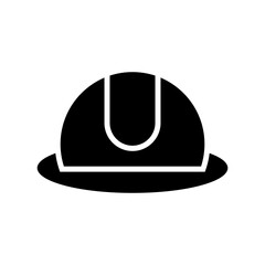 hard hat icon or logo isolated sign symbol vector illustration - high quality black style vector icons
