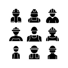 labor icon or logo isolated sign symbol vector illustration - high quality black style vector icons
