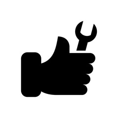 mechanic icon or logo isolated sign symbol vector illustration - high quality black style vector icons
