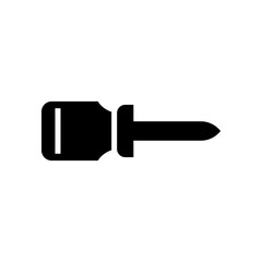 screwdriver icon or logo isolated sign symbol vector illustration - high quality black style vector icons
