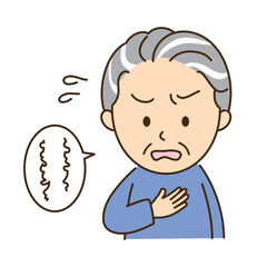 脳卒中になりろれつが回らないおじいさん