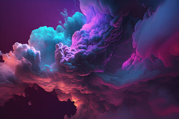 Epic Purple Clouds Wallpaper/Background