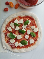 prawdziwa włoska pizza - obrazy, fototapety, plakaty