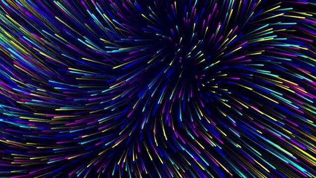 Cool Colorful Waves Motion Background. Full HD which can be used for Title animations, Croma key video BG, Projected Back drops Animation.