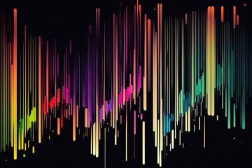Abstract background generative AI