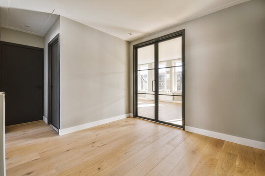 Spacious house with empty rooms