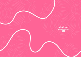 line wave white line with gradient pink romantic tone background for advertisement banner,brochure,website landingpage, notebook cover vector eps.