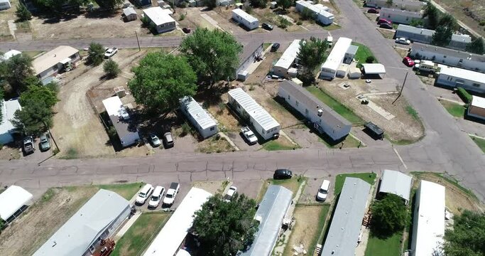Low income trailer park in La Junta Colorado 2022