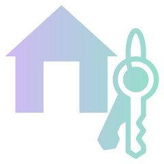 Obraz premium house key