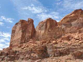 Fototapeta na wymiar desert valley