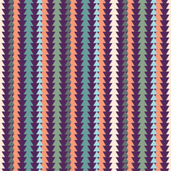 triangles stripes with purple background seamless repeat pattern