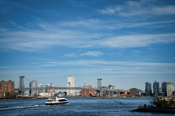 Williamsburg Bridge to Brooklyn New York City