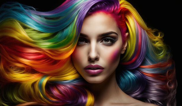 Rainbow Hair