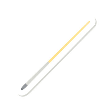 Sticker Small Thin Yellow Painting Brush Stationary Collection Tools
