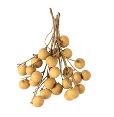 fresh longan isolated on transparent png