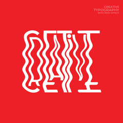 illustration of a red bottle