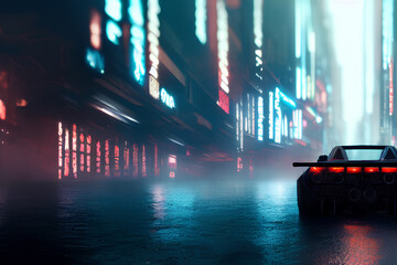 Futuristic technology-based wallpaper with high resolution