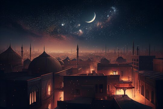 view of the Arbian Nights